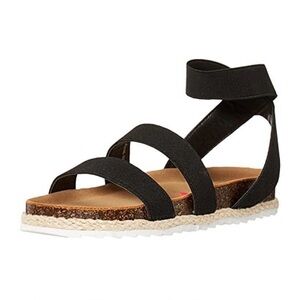 Steve Madden Girls Kimmie Espadrille Wedge Sandal